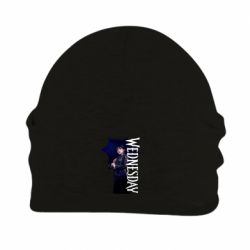 Шапка флисовая Wendesday Addams - PrintSalon