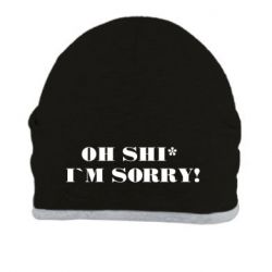 Шапка Oh shi~ I`m sorry! - PrintSalon
