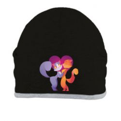 Шапка Парочка. Котики