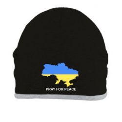 Шапка Pray for peace - PrintSalon