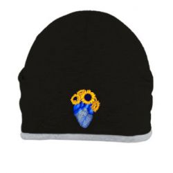 Шапка Серце України. - PrintSalon
