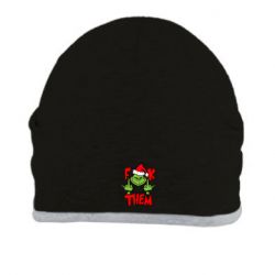 Шапка The grinch f*ck them - PrintSalon