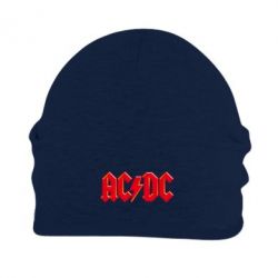 Шапка флисовая AC/DC Red Logo - PrintSalon