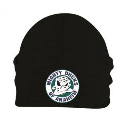 Шапка флисовая Anaheim Mighty Ducks Logo - PrintSalon