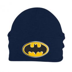 Шапка флісова Batman Gold Logo - PrintSalon