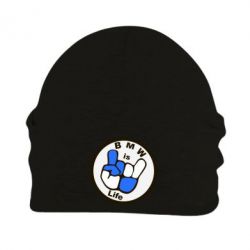 Шапка флісова BMW is Life - PrintSalon