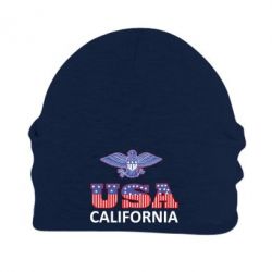 Шапка флисовая Eagle USA - PrintSalon