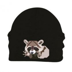 Шапка флисовая Eнот вектор - PrintSalon