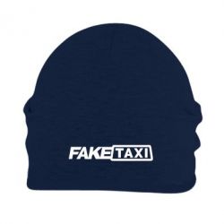 Шапка флисовая Fake Taxi Logo - PrintSalon