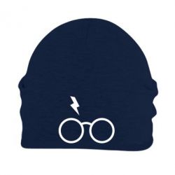 Шапка флисовая Гарри Поттер лого - PrintSalon