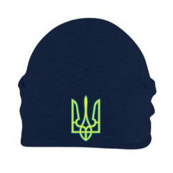 Шапка флісова Герб України (двокольоровий) - PrintSalon