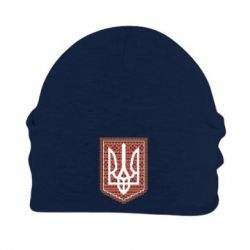 Шапка флисовая Герб вышиванка