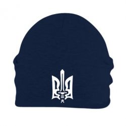 Шапка флисовая Герб з мечем - PrintSalon