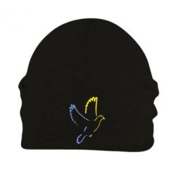 Шапка флисовая Голуб миру - PrintSalon