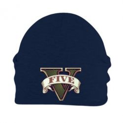 Шапка флисовая GTA 5 3D Logo - PrintSalon