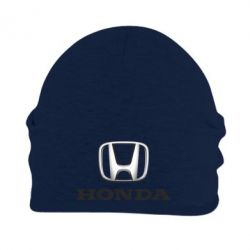Шапка флисовая Honda 3D Logo - PrintSalon