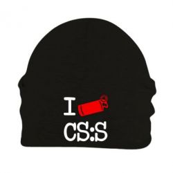 Шапка флісова I love CS Source - PrintSalon