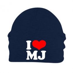Шапка флисовая I love MJ - PrintSalon