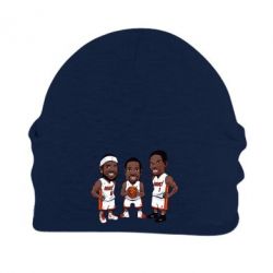 Шапка флисовая "James, Wade and Bosh" - PrintSalon