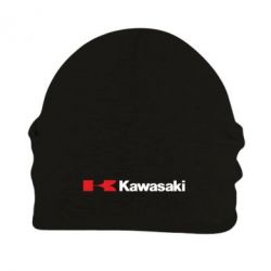 Шапка флисовая Kawasaki Logo - PrintSalon