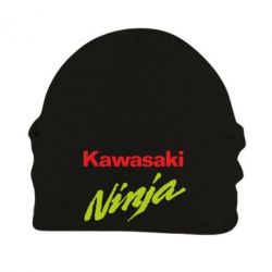 Шапка флисовая Kawasaki Ninja - PrintSalon