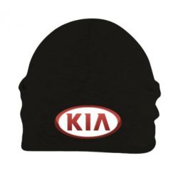 Шапка флисовая KIA 3D Logo - PrintSalon