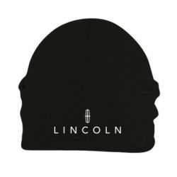 Шапка флисовая Lincoln logo - PrintSalon