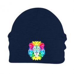 Шапка флісова Lion vector - PrintSalon