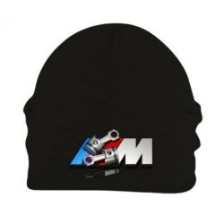 Шапка флисовая Logo BMW  3 - PrintSalon