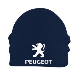 Шапка флисовая Логотип Peugeot - PrintSalon