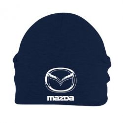 Шапка флисовая Mazda Logo - PrintSalon