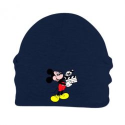 Шапка флисовая Микки режиссер - PrintSalon
