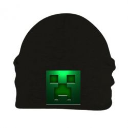 Шапка флисовая Minecraft Face - PrintSalon
