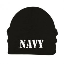 Шапка флисовая NAVY - PrintSalon