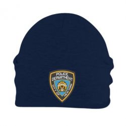 Шапка флисовая New York Police Department - PrintSalon