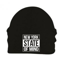 Шапка флисовая New York state of mind - PrintSalon