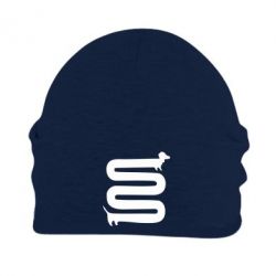 Шапка флисовая оооочень длинная такса - PrintSalon