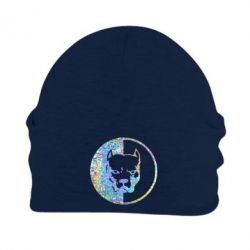 Шапка флісова Pitbull голограма