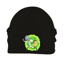 Шапка флисовая Rick and Morty art - PrintSalon