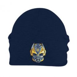 Шапка флисовая Робот bumblebee