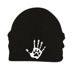 Шапка флісова Рука вовка - PrintSalon