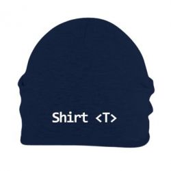 Шапка флісова Shirt T - PrintSalon
