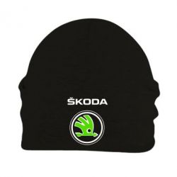 Шапка флисовая Skoda Bird - PrintSalon