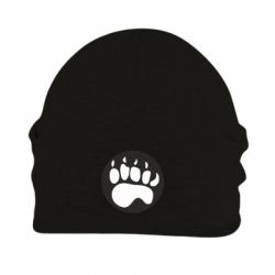 Шапка флисовая след - PrintSalon