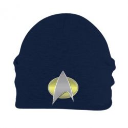 Шапка флисовая Star Trek Gold Logo - PrintSalon
