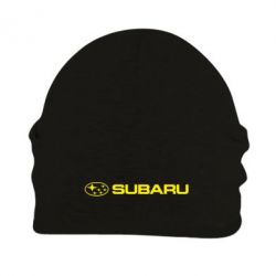 Шапка флисовая Subaru logo - PrintSalon