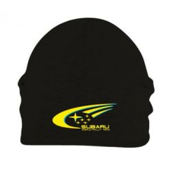 Шапка флисовая Subaru WRT - PrintSalon