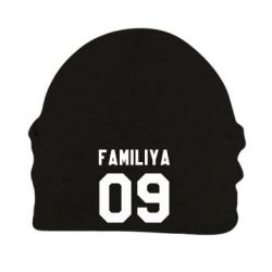 Шапка флисовая Ваша фамилия и номер - PrintSalon