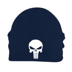 Шапка флисовая Зубастый череп - PrintSalon