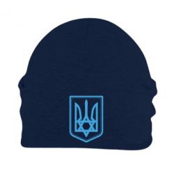 Шапка флисовая Звезда Давида+герб